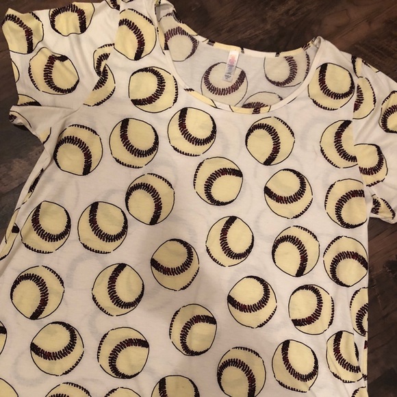 LuLaRoe Tops - Lularoe  ⚾️  BASEBALL CLASSIC T  ⚾️